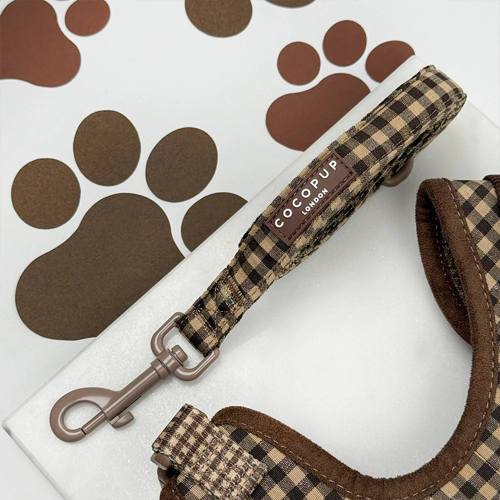 Cocopup Cotswolds Check Dog Lead