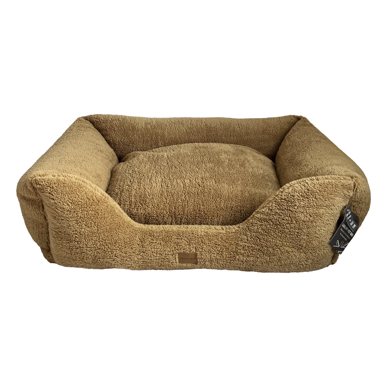 Hem & Boo Supersoft Fleece Rectangular Bed