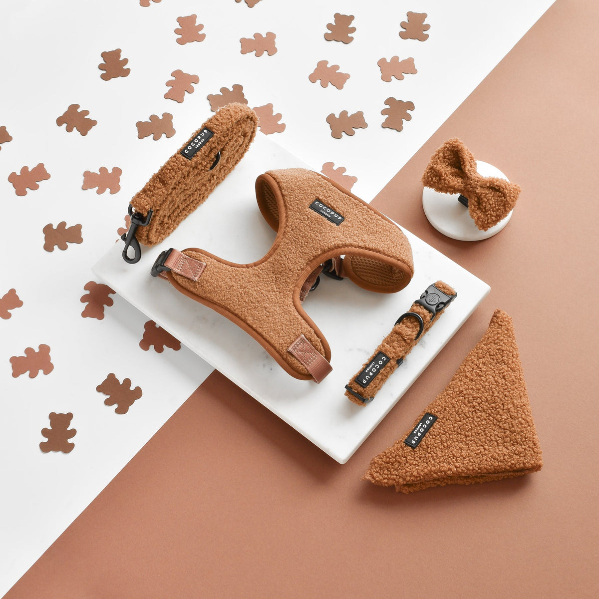 Cocopup Teddy Paddington Dog Collar