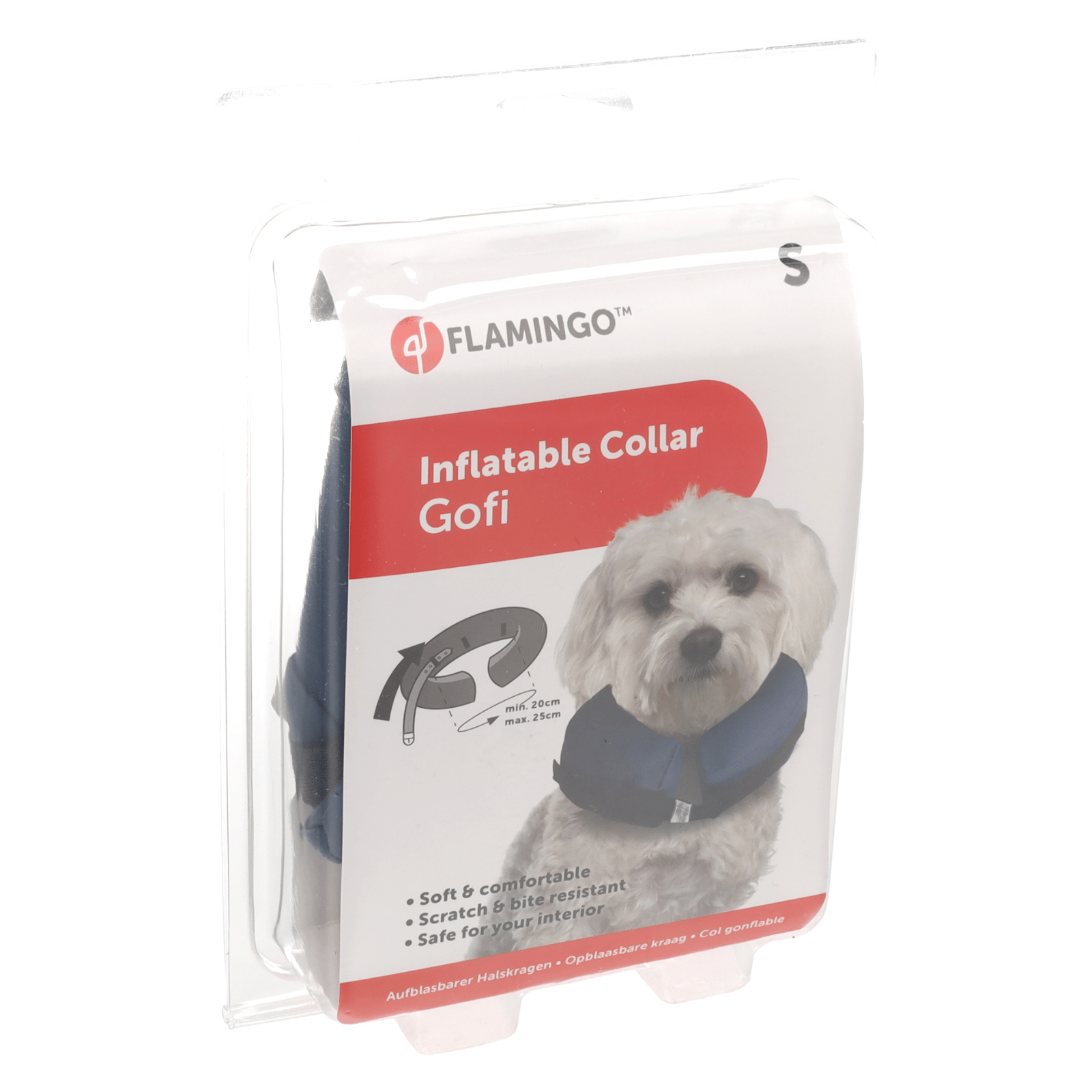 Flamingo Inflatable Protective Dog Collar