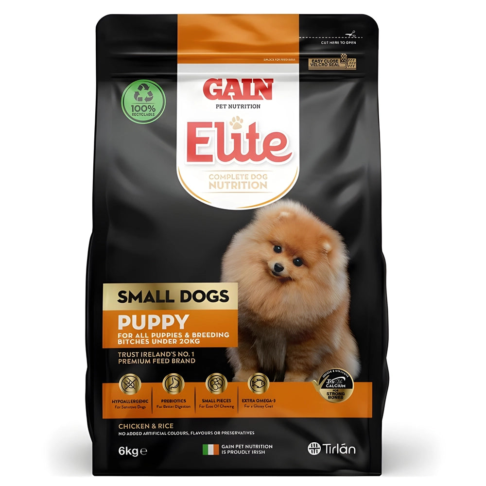 Gain Elite Small Dogs Chicken Dry Dog Food for Small Breed Adult Dogs & Puppies