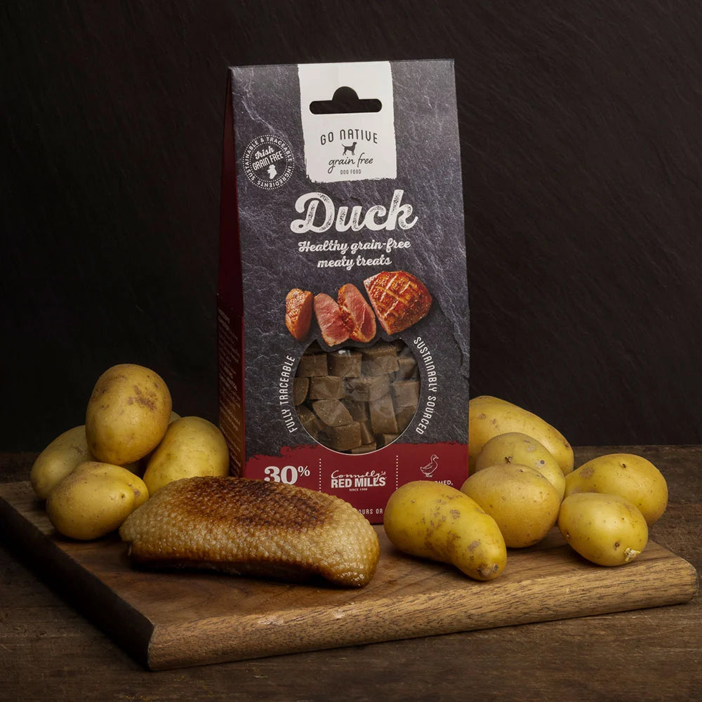 Red Mills Go Native Duck Dog Treats, 100g