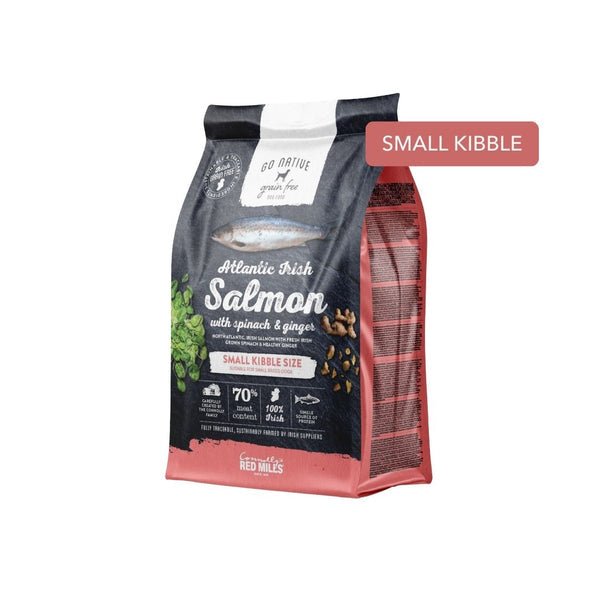 Go Native Salmon with Spinach & Ginger Dry Dog Food for Small Breed Adult Dogs, 1.5kg