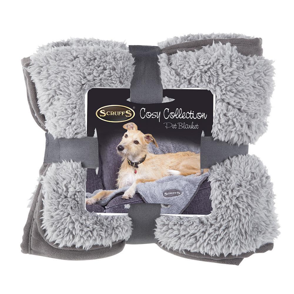 Scruffs Cosy Pet Blanket, Grey