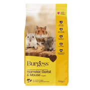 Burgess Hamster, Gerbil & Mouse Food, 750g