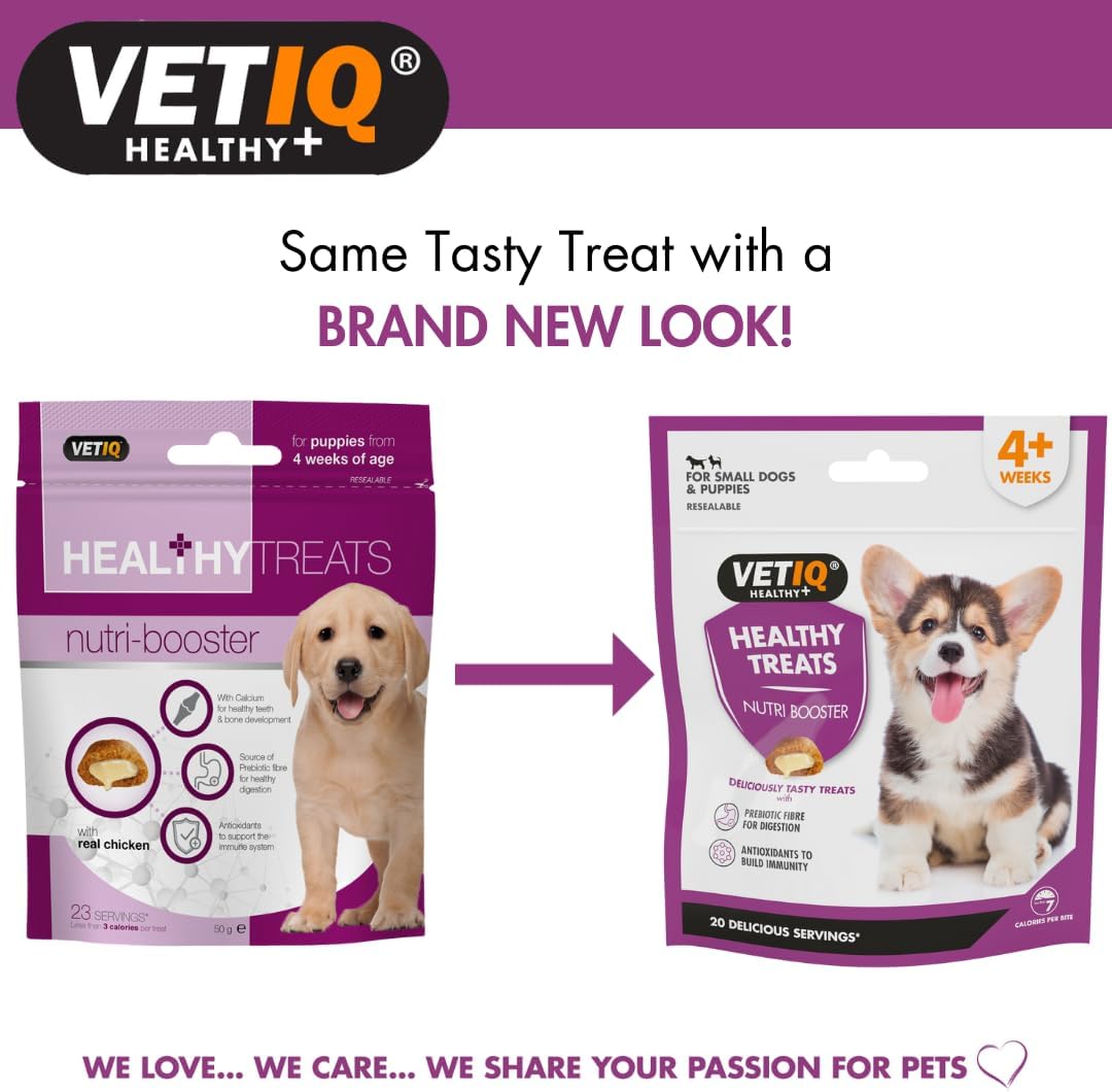 VetIQ Healthy Treats Nutri Booster Puppy Treats, 50g