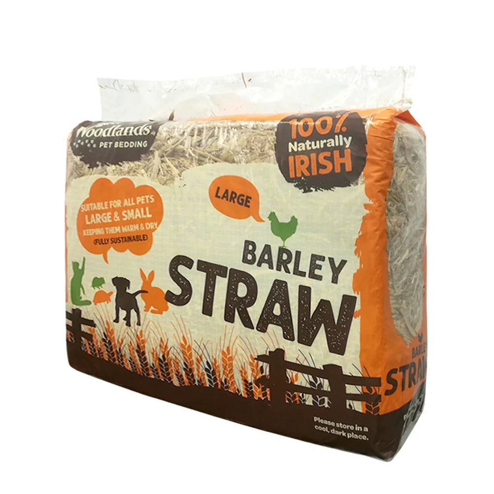 Woodlands Barley Straw Pet Bedding, 2.1kg