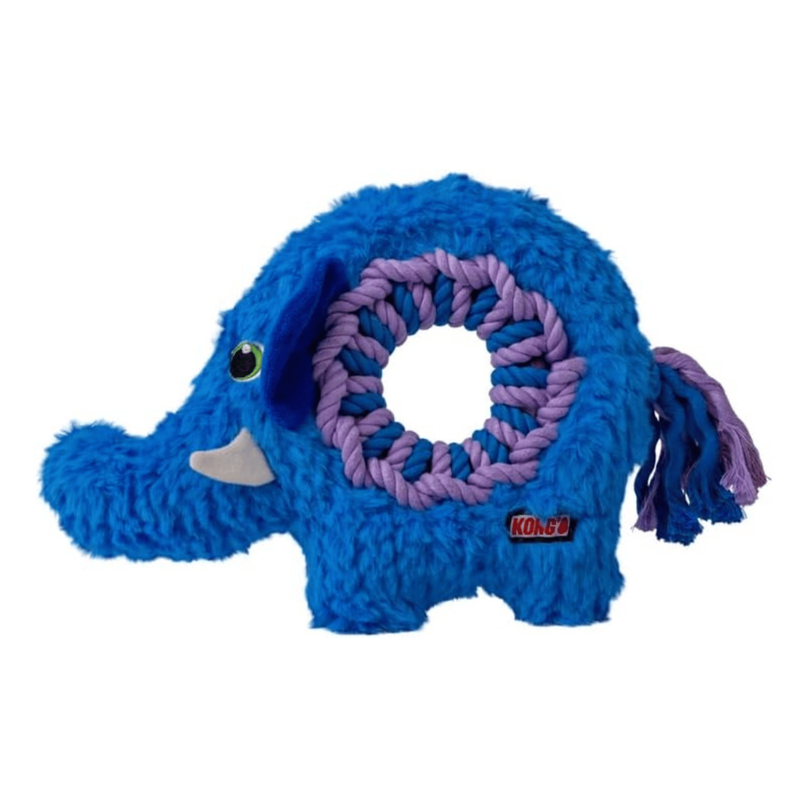 Kong Ringaroos Elephant Dog Toy, Medium