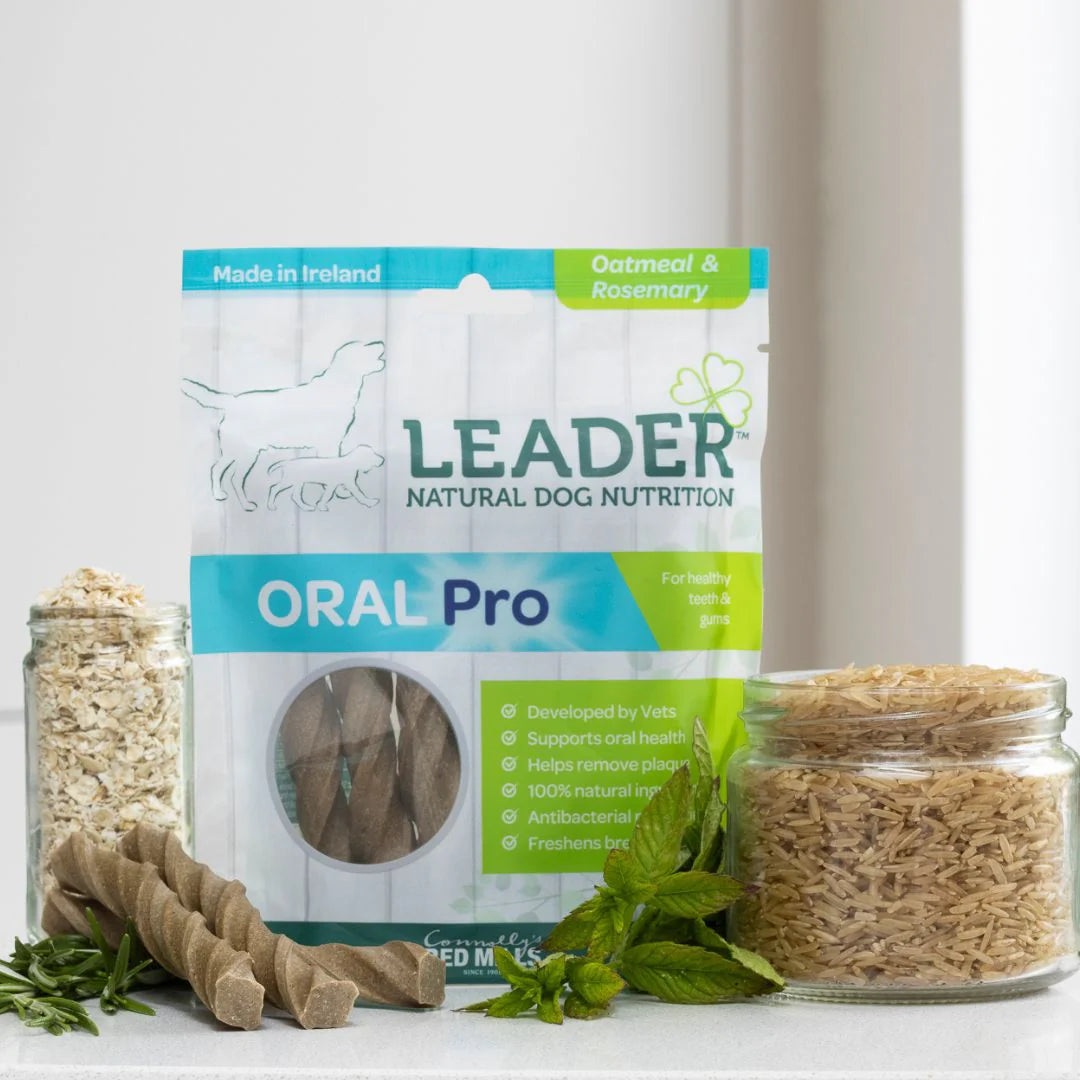 Red Mills Leader Oral Pro Oatmeal and Rosemary Dog Dental Sticks