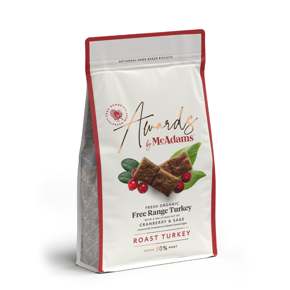 McAdams Free Range Roast Turkey with Cranberry & Sage Dog Treats