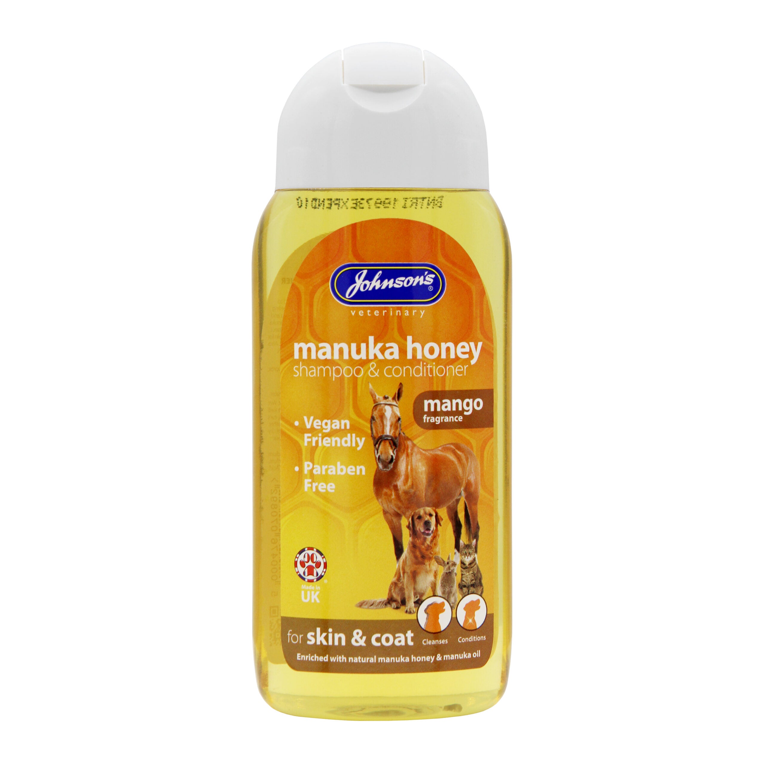 Johnson's Manuka Honey Shampoo, 200ml