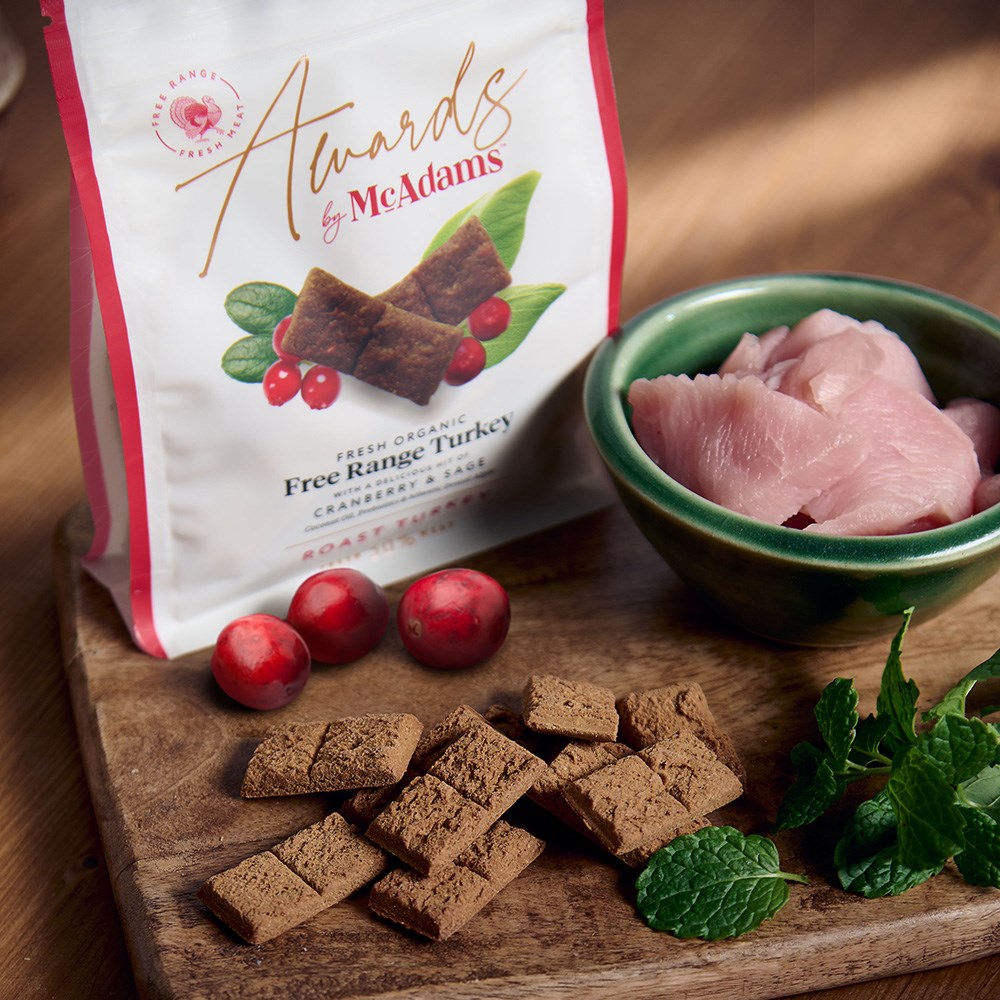 McAdams Free Range Roast Turkey with Cranberry & Sage Dog Treats