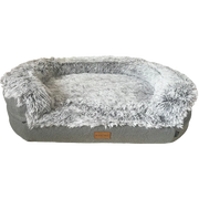 Hem & Boo Grey Orthopaedic Memory Foam Dog Bed