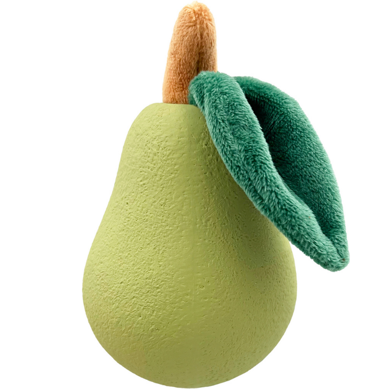 Hem & Boo Fruit Latex Dog Toy - Pear