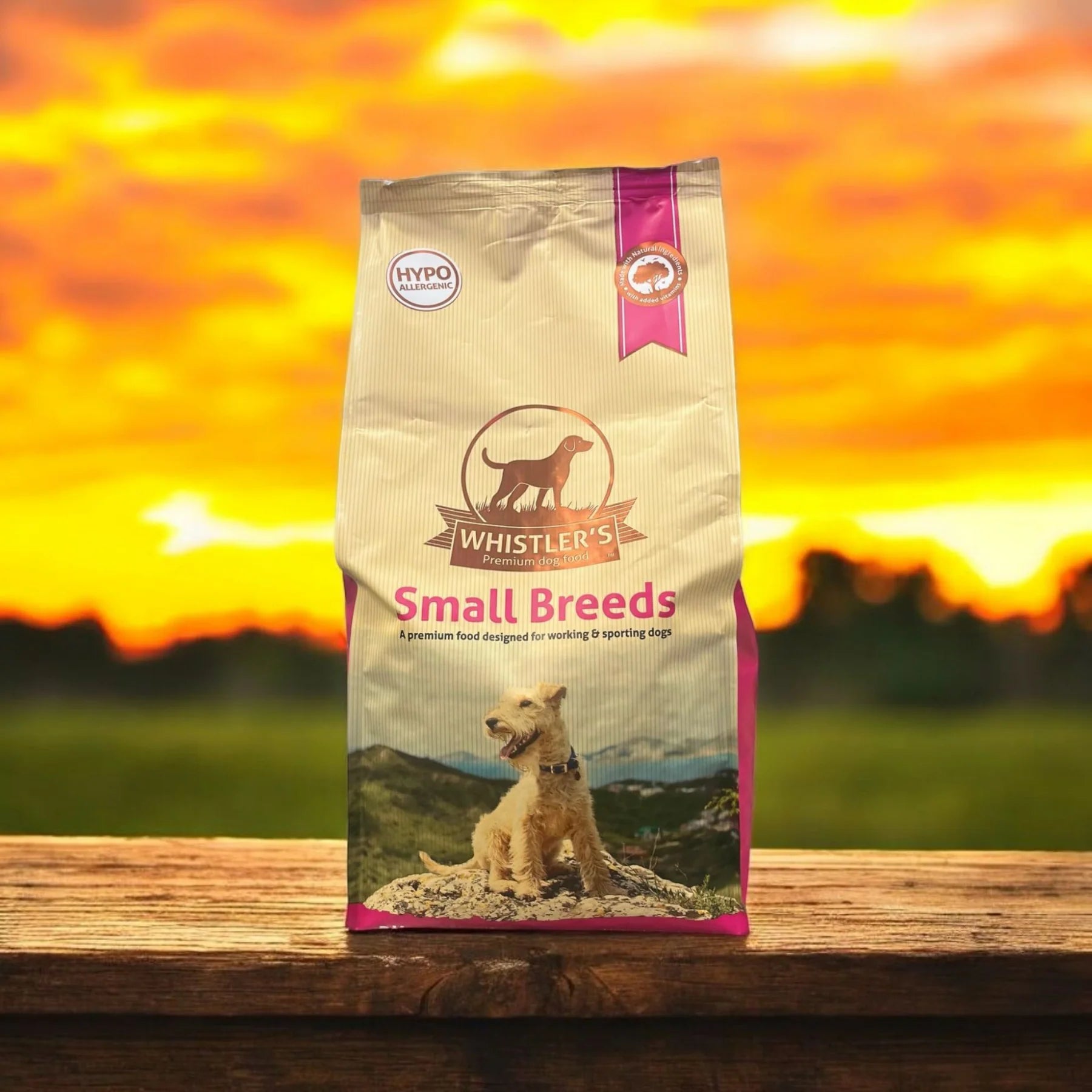 Whistlers Dry Dog Food for Small Breed Working Dogs, 2kg