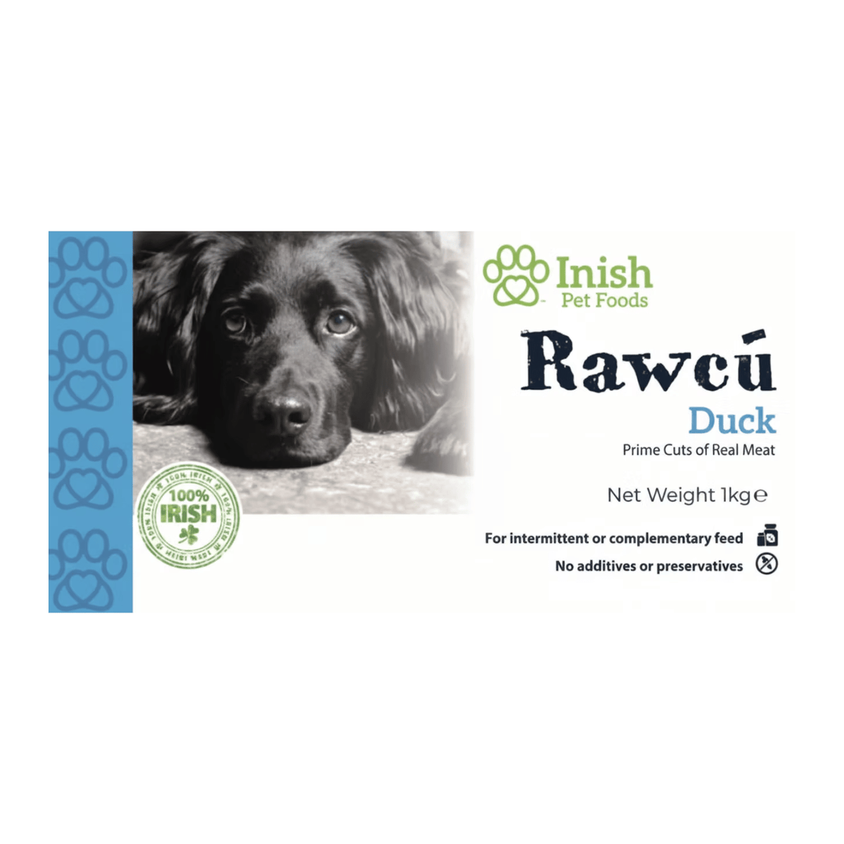 RawCú Duck Raw Dog Food, 1kg