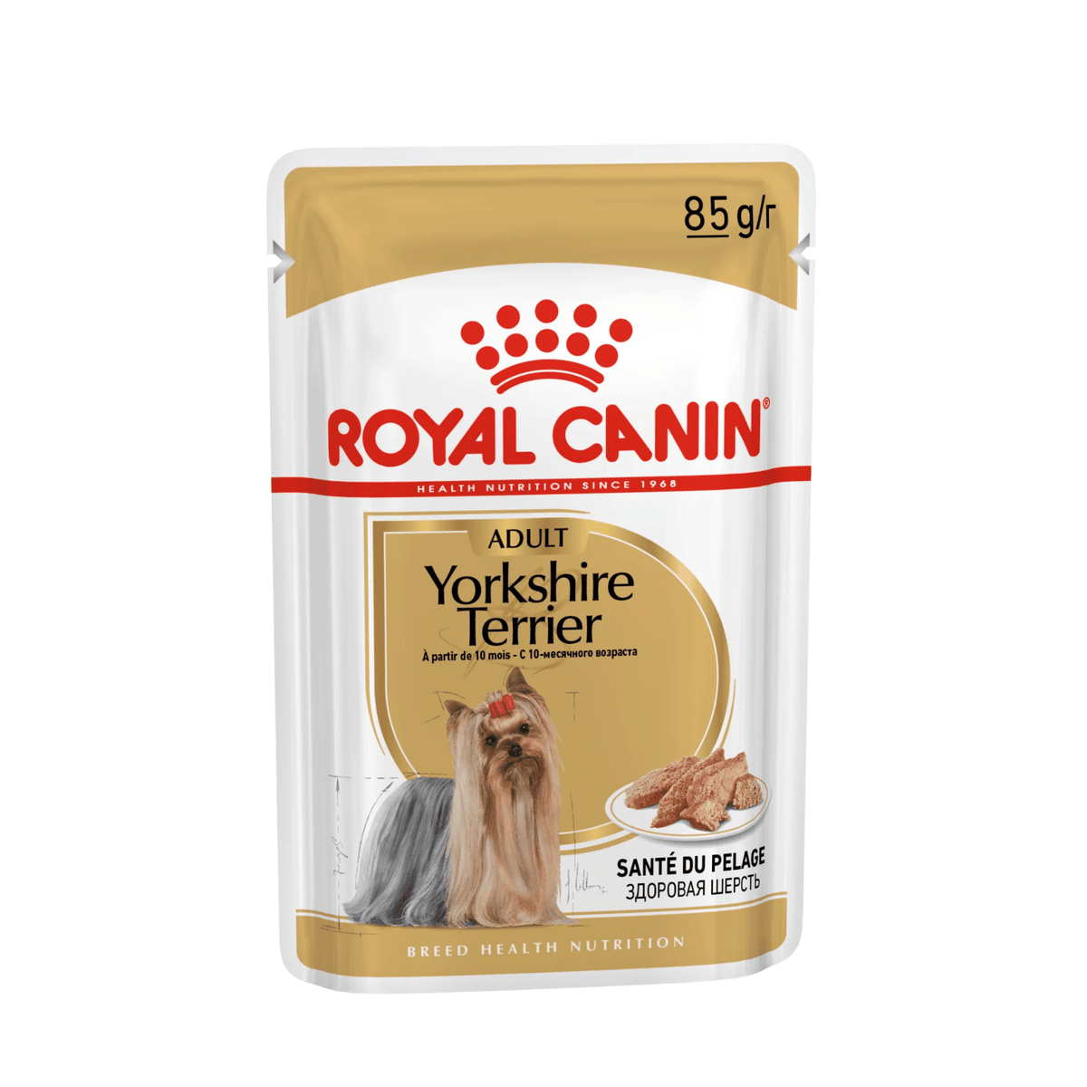 Royal Canin Wet Dog Food In Loaf for Adult Yorkshire Terriers, 85g