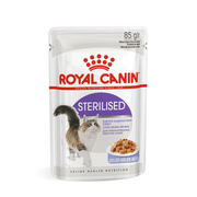 Royal Canin Sterilised Wet Cat Food Thin Slices In Jelly for Neutered Adult Cats, 85g
