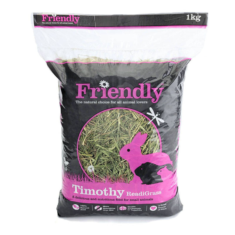 Friendly Timothy Grass Small Animal Food - 1kg