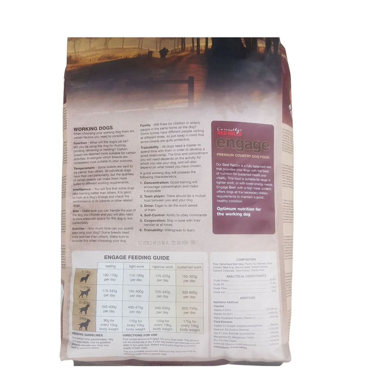 Red Mills Engage Beef Dry Dog Food for Adult Dogs