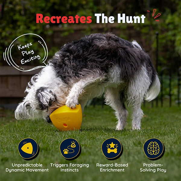 Roolo Mini Interactive Treat Dispenser Dog Toy