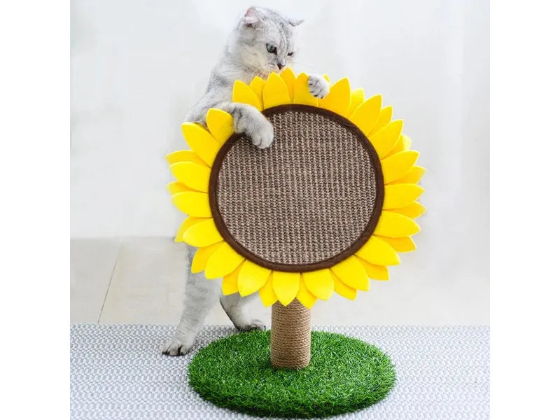 Pawise Cat Sunflower Scratcher, 30x30x45cm
