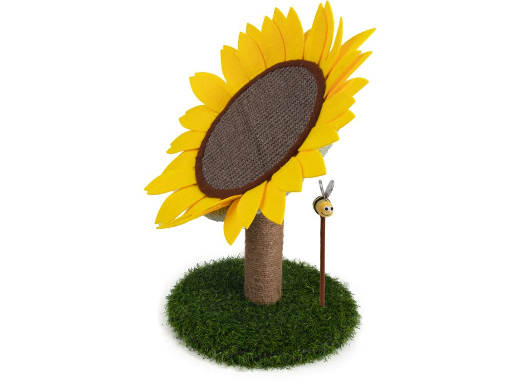 Pawise Cat Sunflower Scratcher, 30x30x45cm