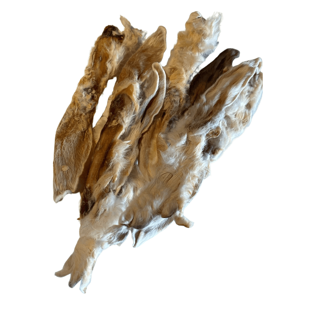 Furry Rabbit Ear Dog Treat