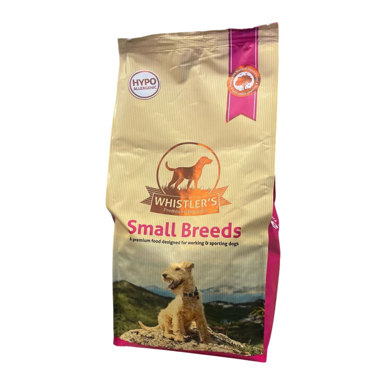 Whistlers Dry Dog Food for Small Breed Working Dogs, 2kg