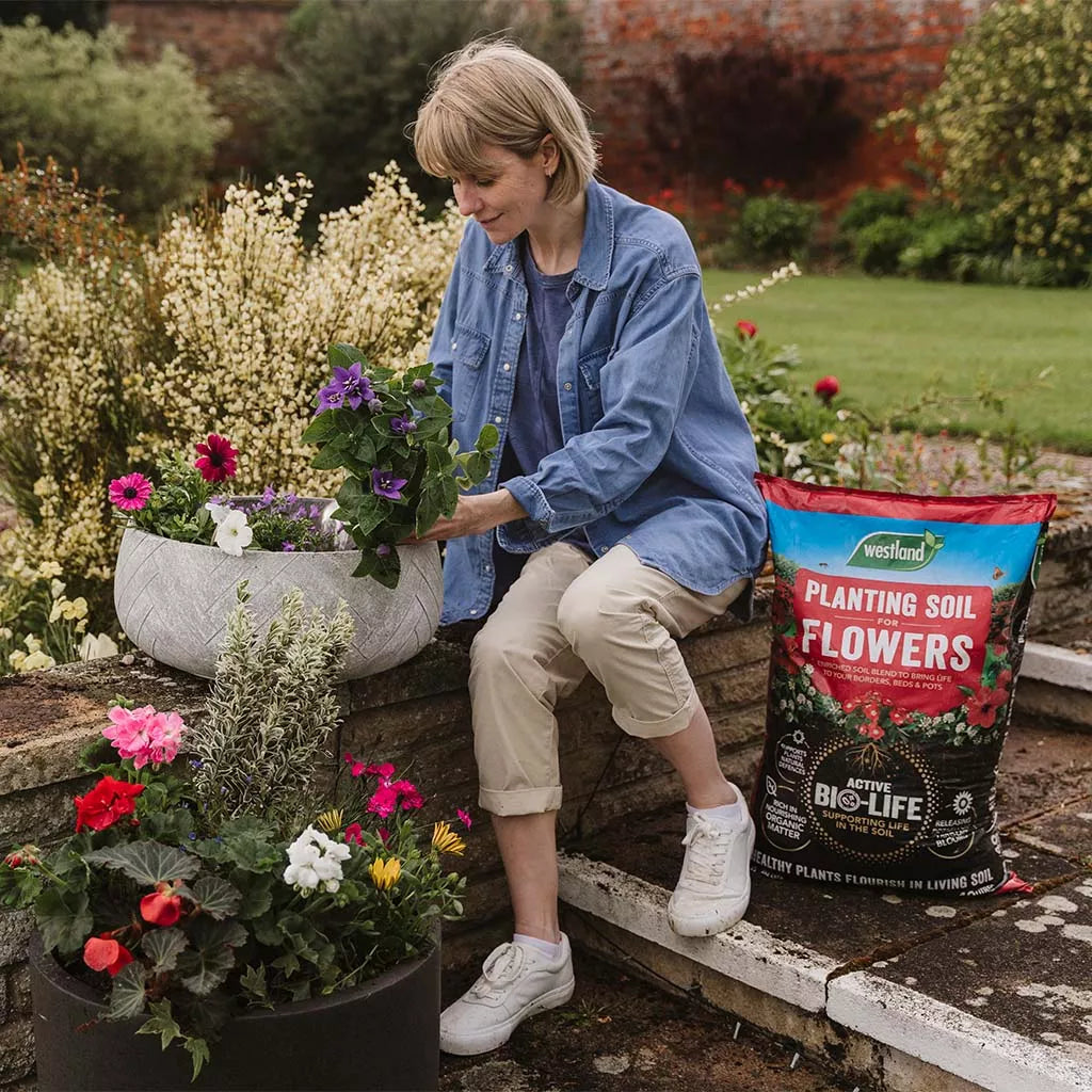 Westland Bio-Life Planting Soil for Flowers, 30L