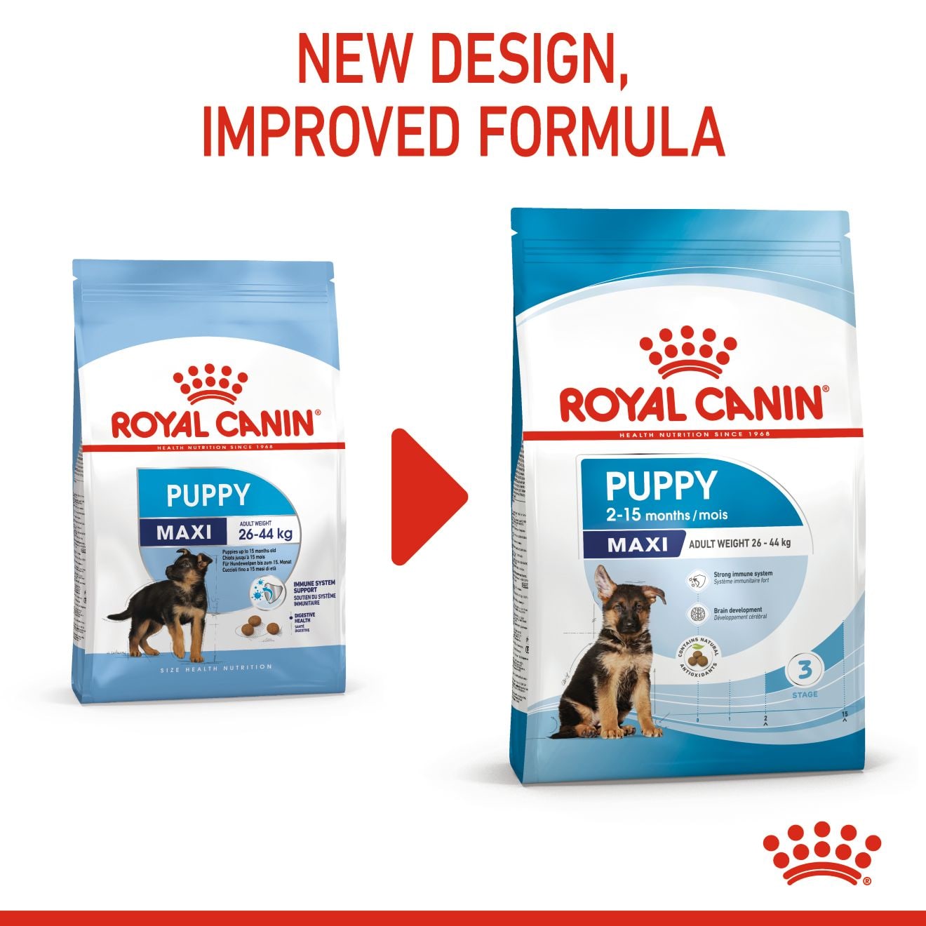 Royal Canin Dry Dog Food for Large Breed Puppies, 4kg
