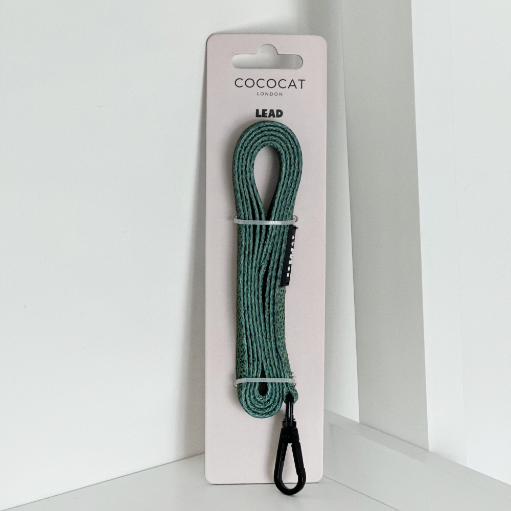 Cocopup Cat Lead, Khaki Leopard