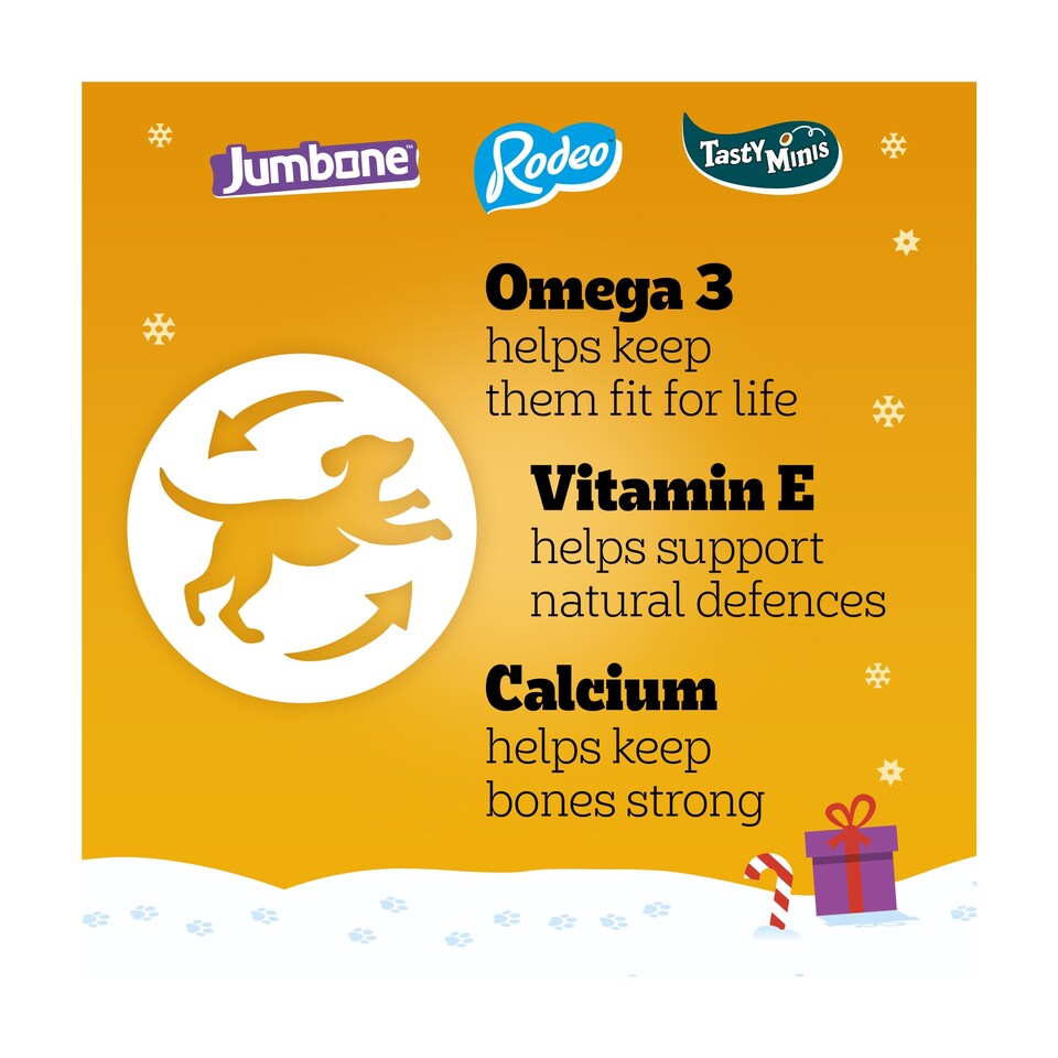 Pedigree Christmas Dog Treats Gift Box, 535g