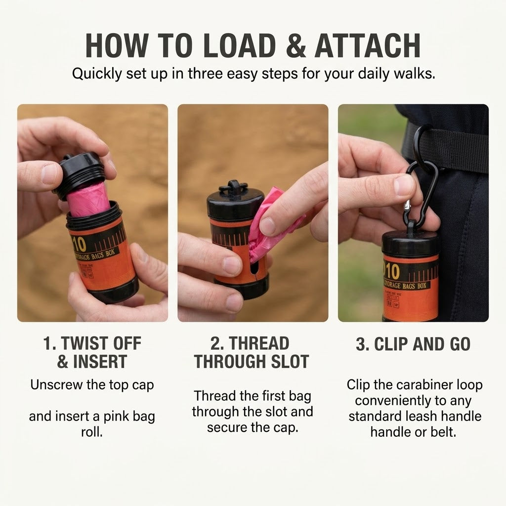 Hadley Clean Up Bags with Film Holder