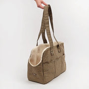 Cocopup Cotswolds Check Dog Carrier