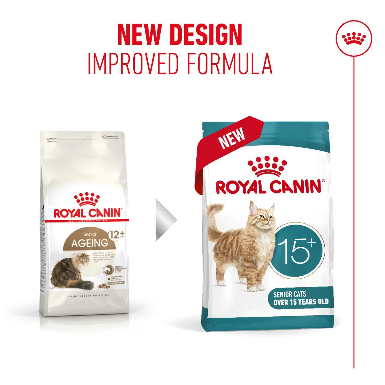 Royal Canin Ageing 15+ Dry Cat Food for Senior Cats