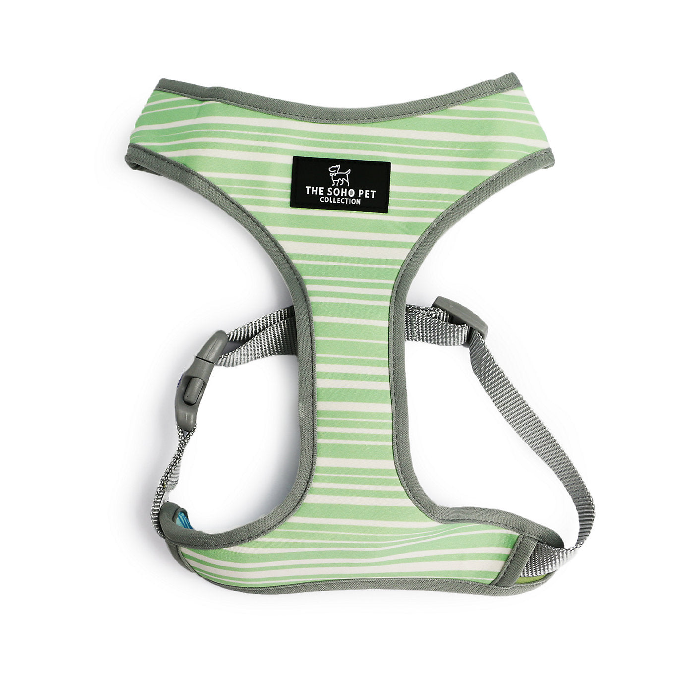 Ancol Soho Stripes/Leafs Patterned Reversible Dog Harness, Extra Small (23-38cm)