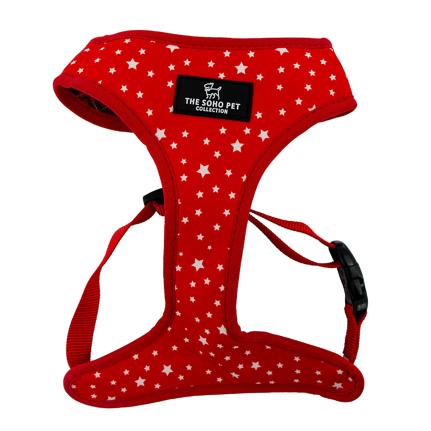 Ancol Soho Tartan/Stars Patterned Reversible Dog Harness, Extra Small (23-38cm)