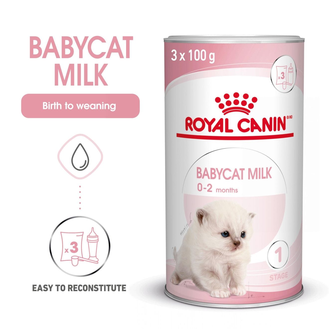 Royal Canin Babycat Milk for Kittens, 300g