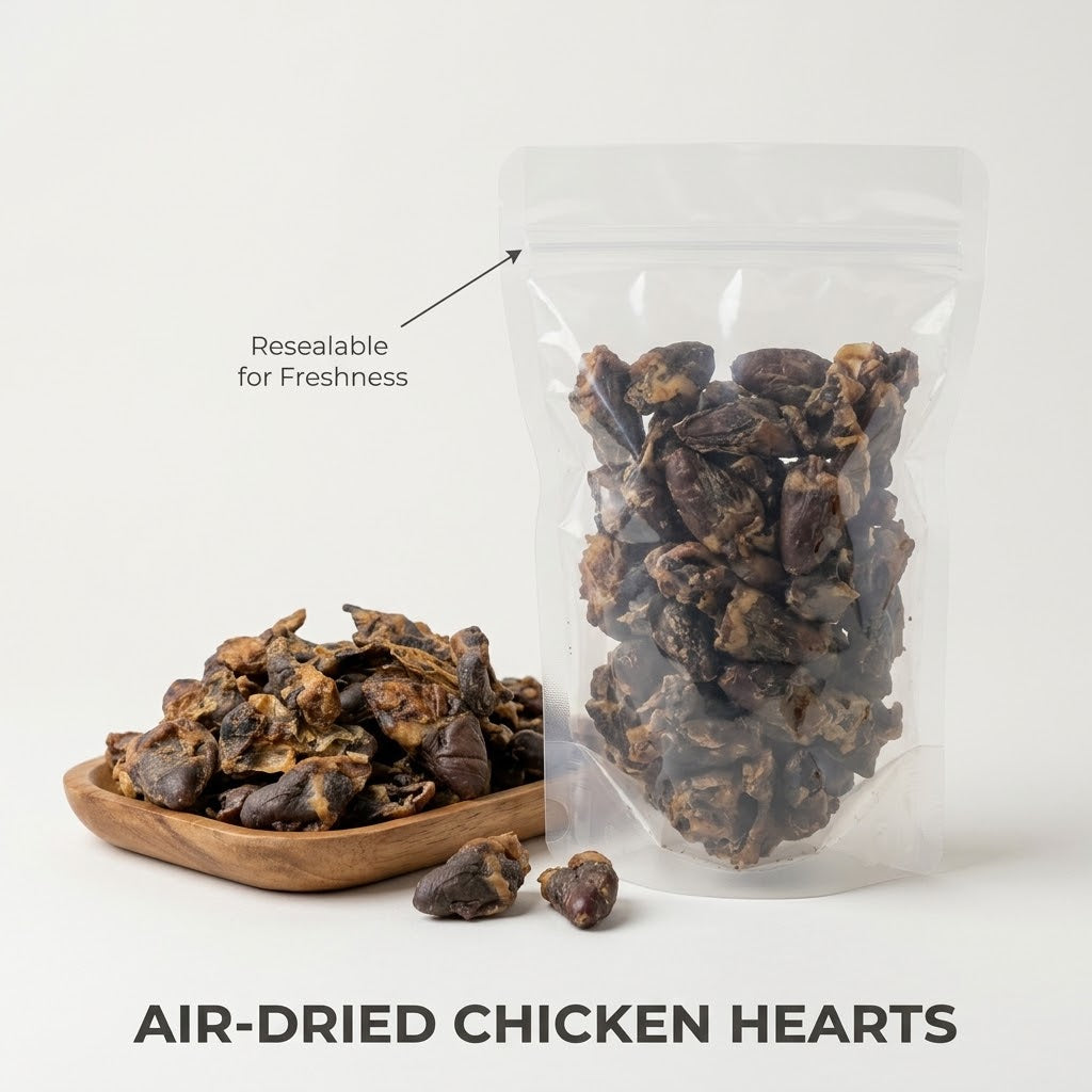Tip Top Animal Chicken Hearts Dog Treat, 500g