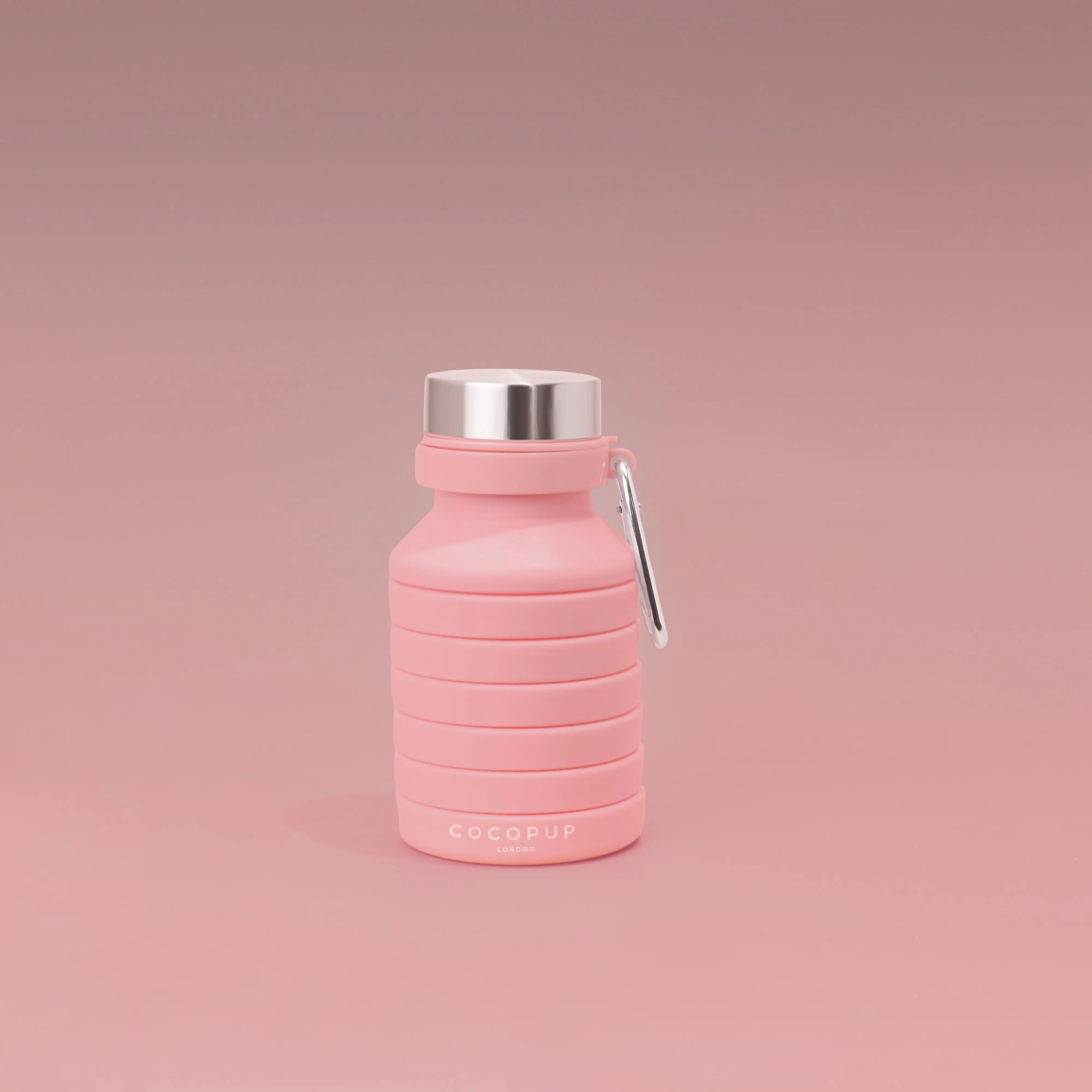 Cocopup Collapsible Water Bottle, Pink