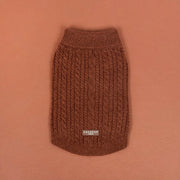 Cocopup Hot Coco Cable Knit Dog Jumper