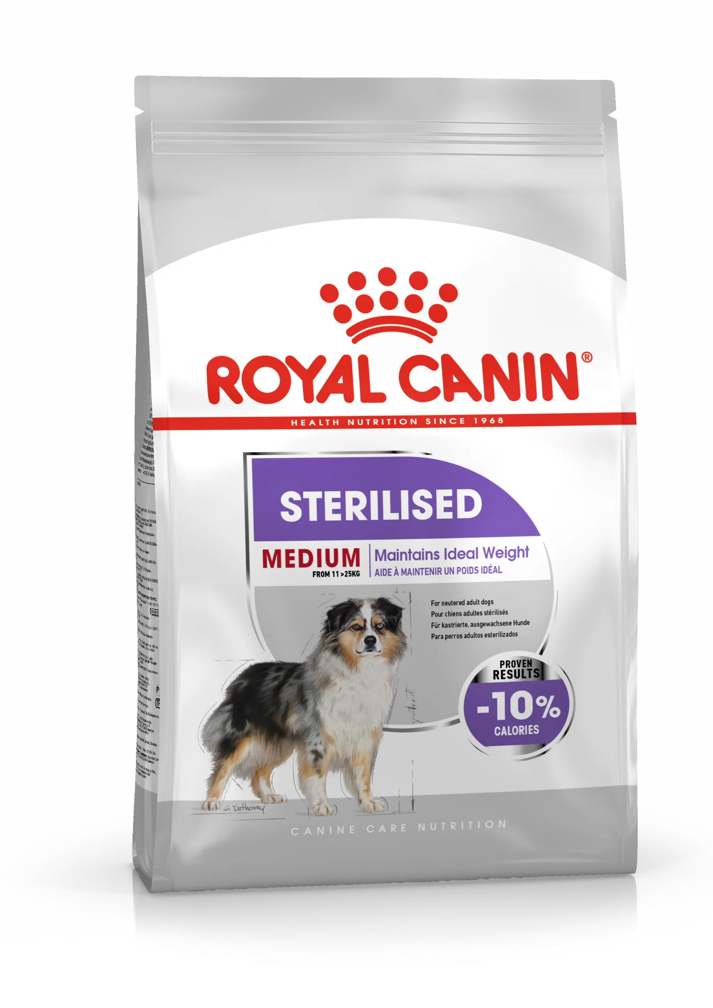 Royal Canin Sterilised Dry Dog Food for Medium Breed Adult Dogs, 12kg