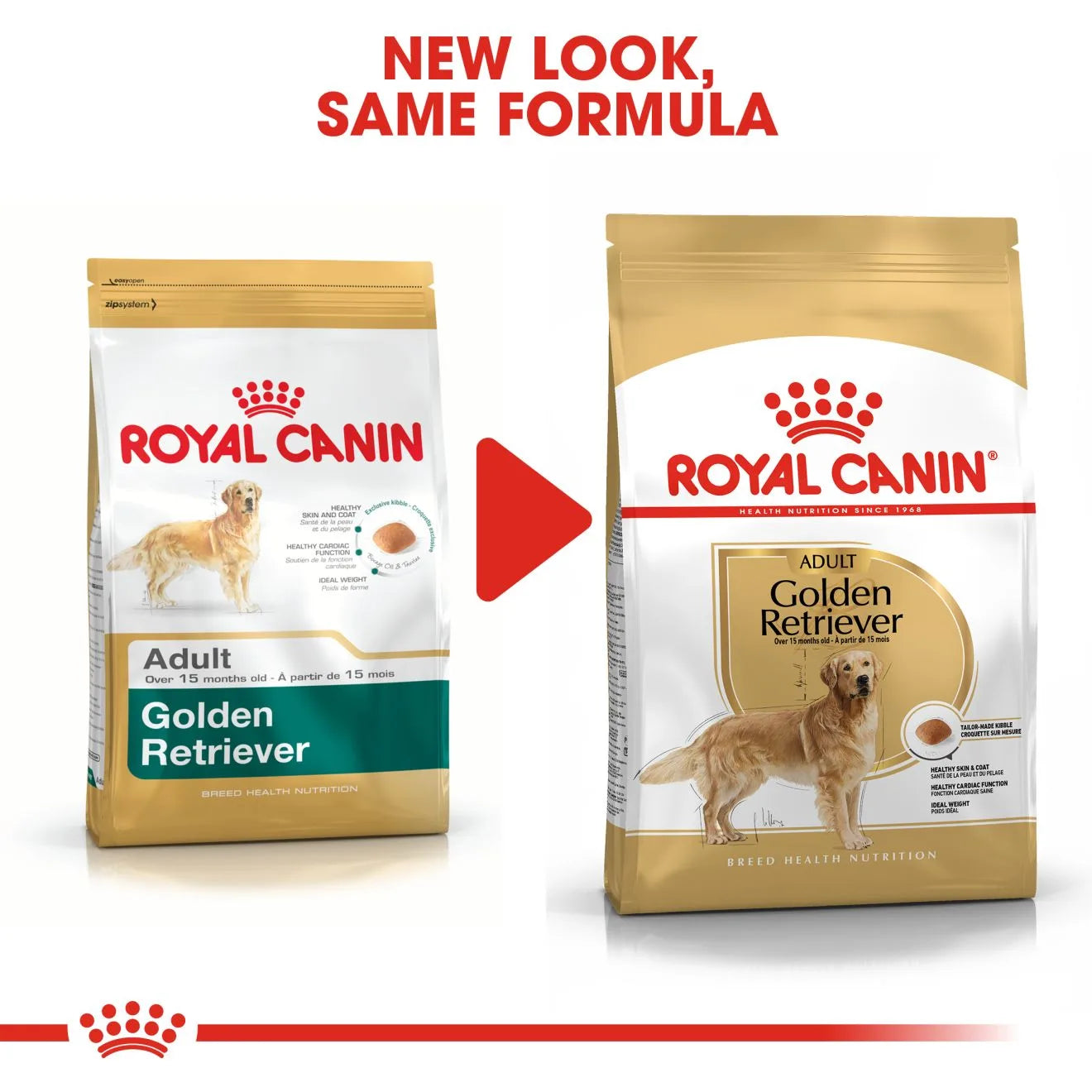 Royal Canin Dry Dog Food for Adult Golden Retrievers, 12kg