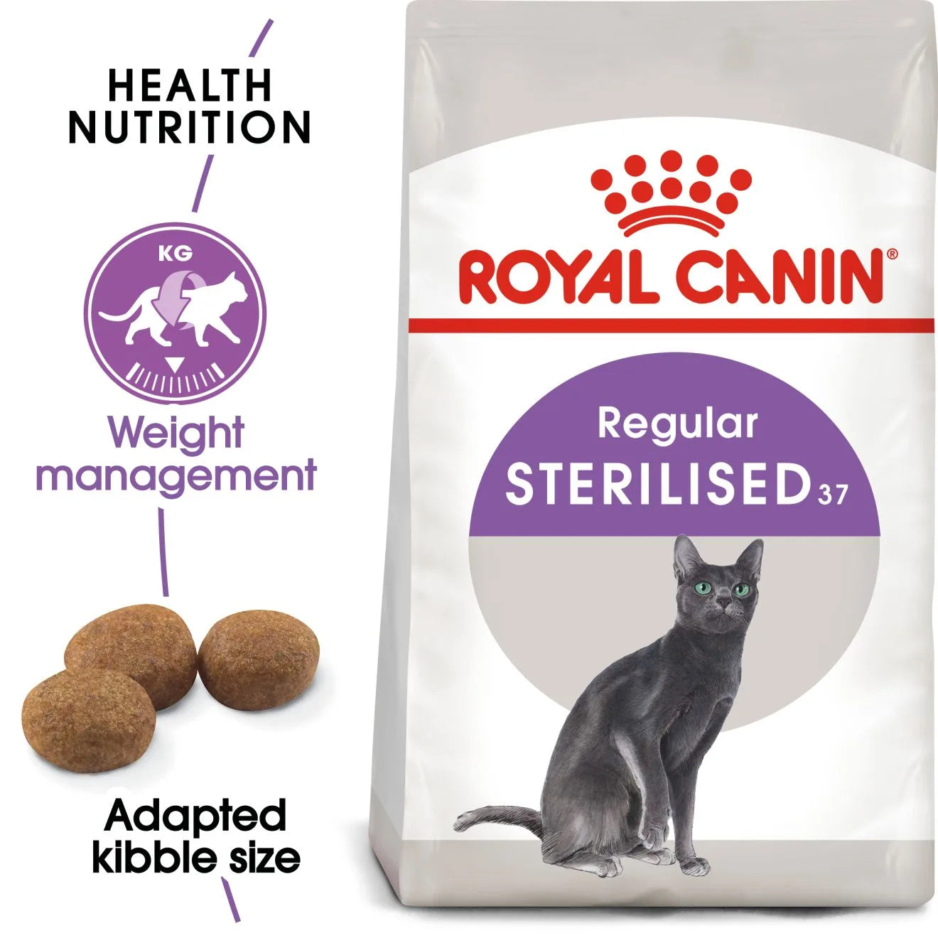 Royal Canin Sterilised 37 Dry Cat Food for Neutered Adult Cats