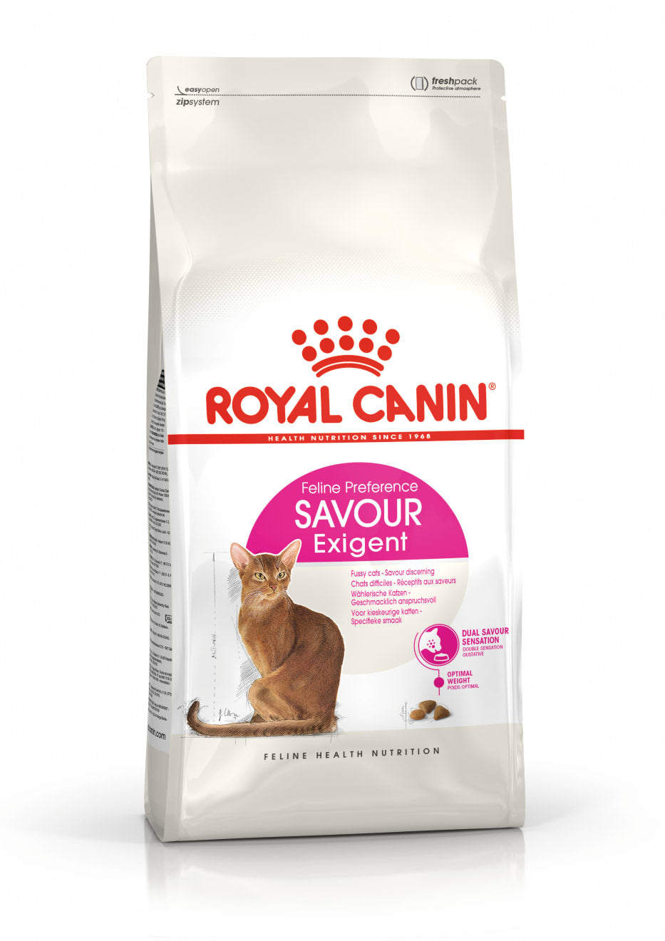 Royal Canin Savour Exigent Dry Cat Food for Fussy Adult Cats, 400g