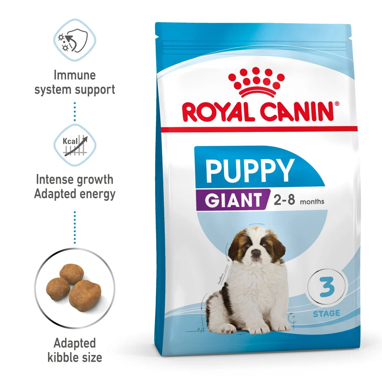 Royal Canin Dry Dog Food for Extra Large Breed Puppies, 15kg