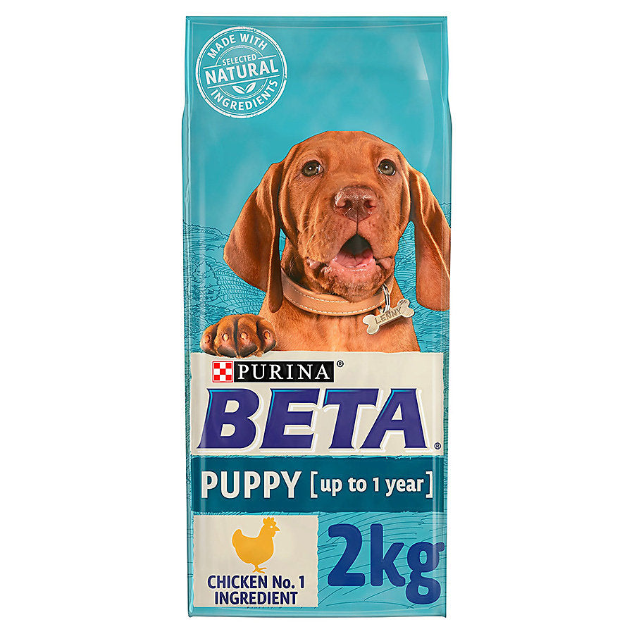 Beta Chicken Dry Dog Food for Puppies, 2kg