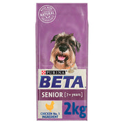 Beta Chicken Dry Dog Food for Senior Dogs, 2kg