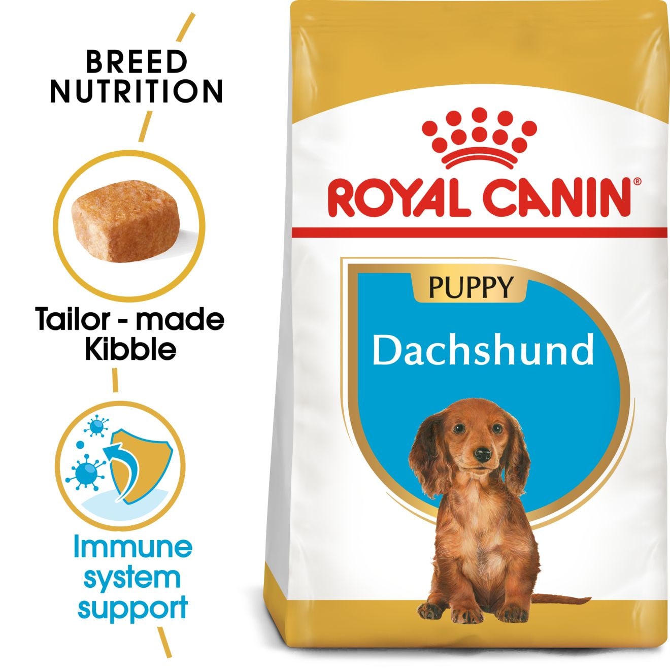 Royal Canin Dry Dog Food for Dachshund Puppies, 1.5kg